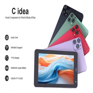 C idea tablet 5G 7 INCH Android 15 quad core 6000 mAh battery